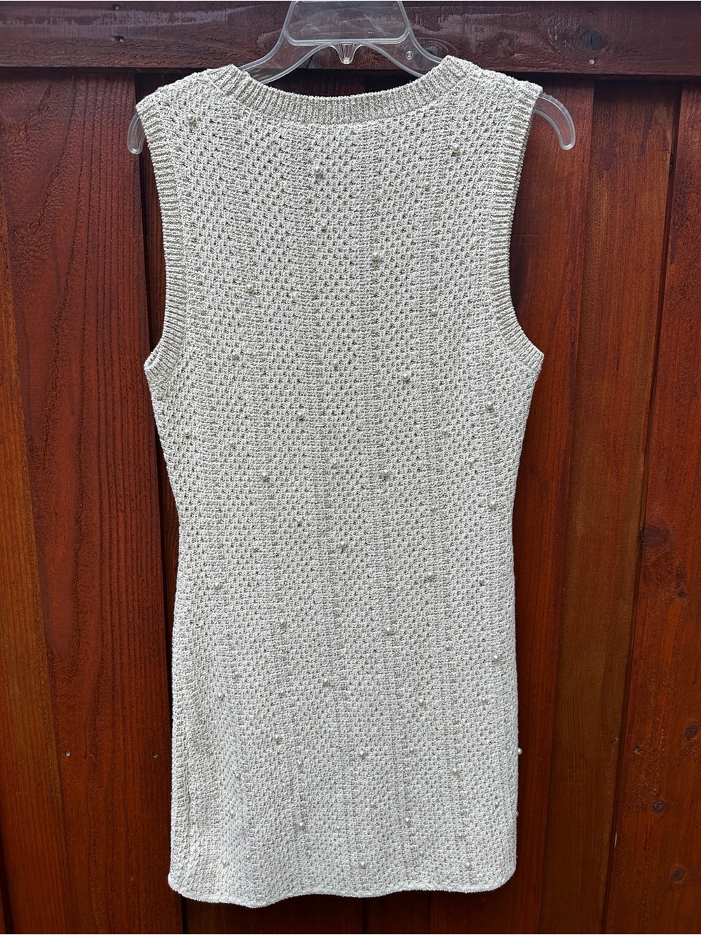 Zara Pearl accent knit dress - Picture 8 of 9